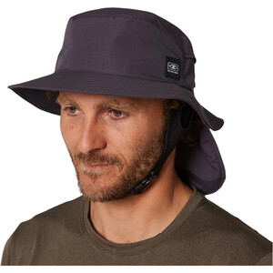 2024 Ocean and Earth Indo Stiff Peak Surf Hat OESMHA02M - Charcoal